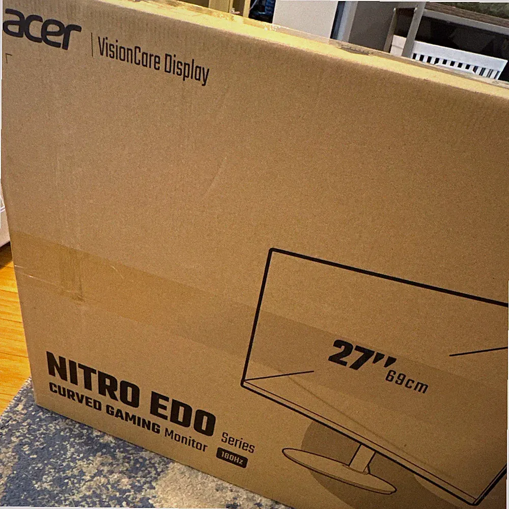 Acer Nitro ED0 ED270R 27" Curved Gaming Monitor FHD 180Hz 1ms VA HDR10