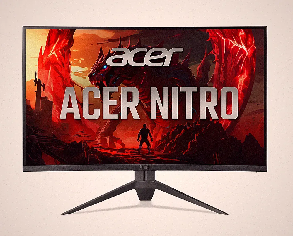 Acer Nitro ED270UR 27" Curved WQHD 1440p 180Hz 1ms VA Gaming Monitor