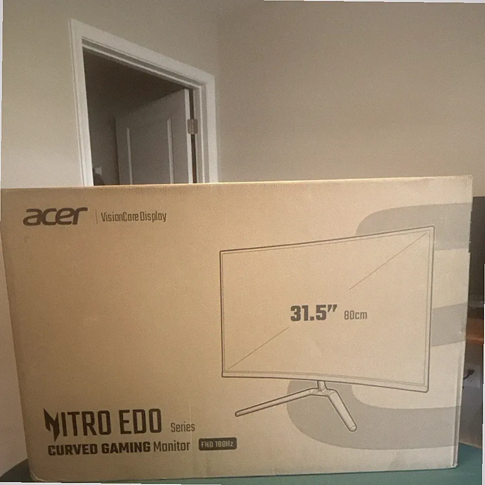 Acer Nitro ED320QR 31.5" Curved Gaming Monitor FHD 180Hz 1ms HDR10