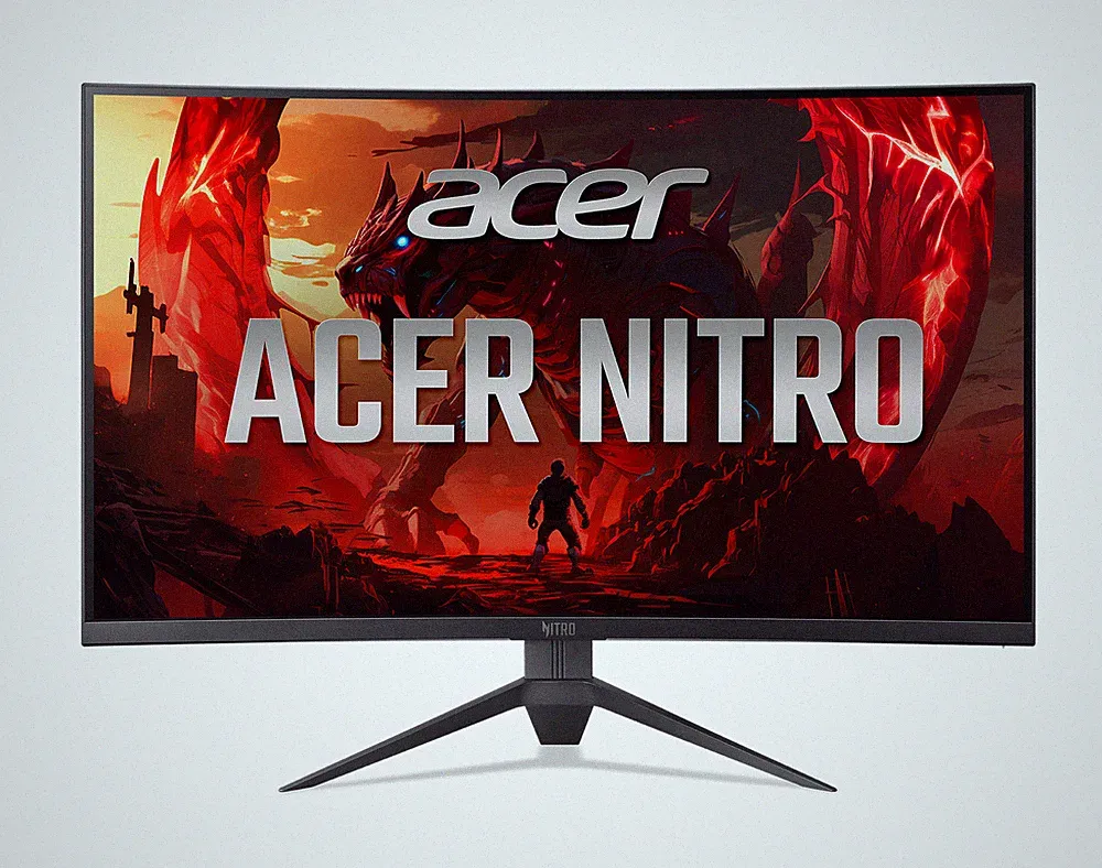Acer Nitro ED320QUR 31.5" Curved WQHD 1440p 180Hz 1ms VA Gaming Monitor