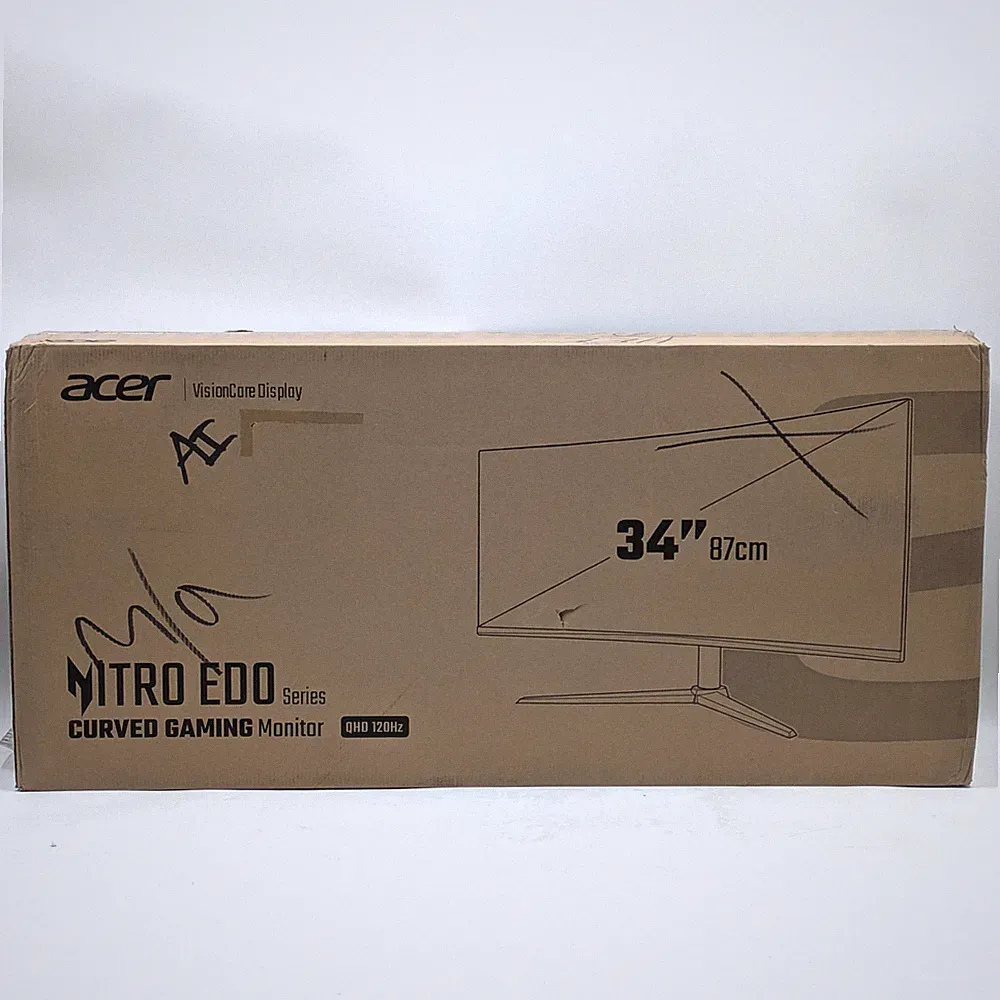 Acer Nitro ED340CU 34" 3440x1440 Curved Ultrawide Monitor VA 120Hz 1ms in Black