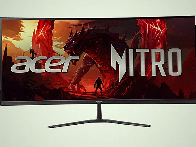 Acer Nitro ED340CUR J0biip 34" 1500R 21:9 Curved QHD (3440 x 1440) AMD FreeSync