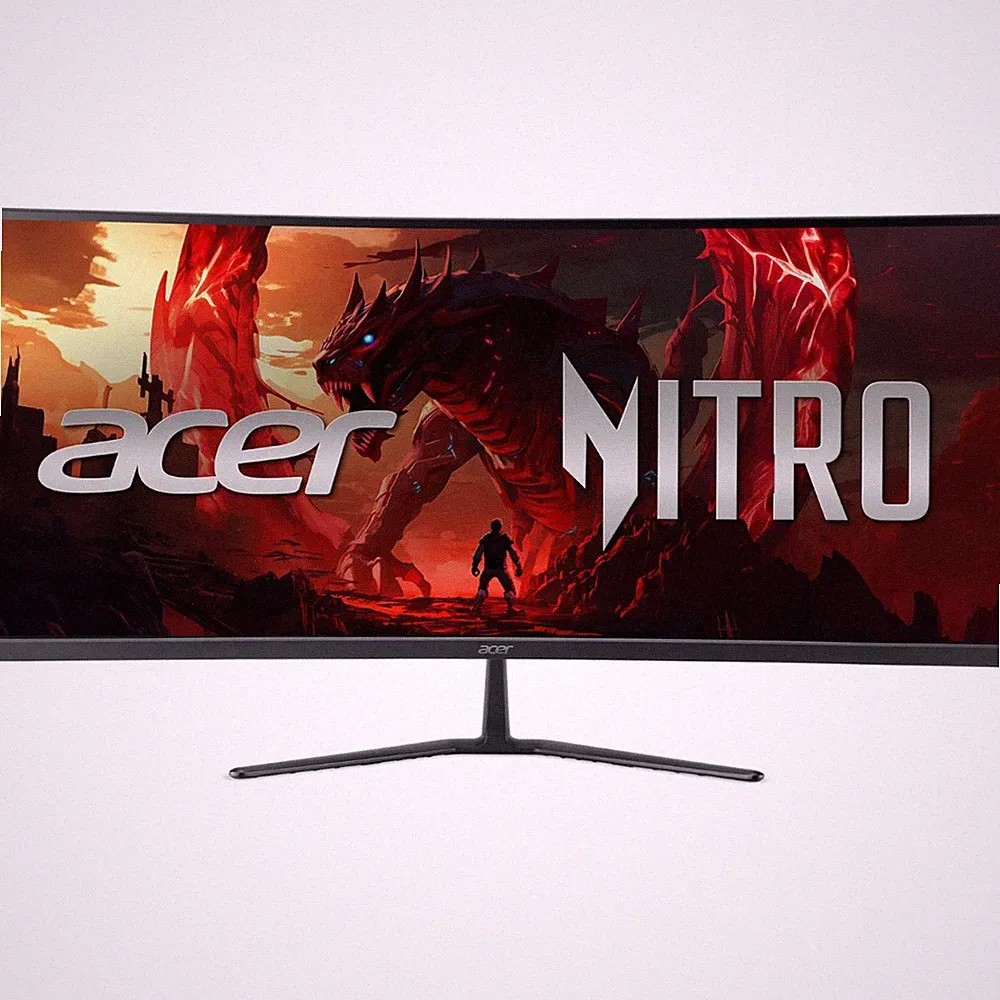 Acer Nitro ED340CUR J0biip 34" UWQHD 1ms 120 Hz Anti-glare Curved Gaming Monitor