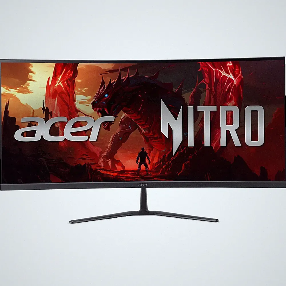 Acer Nitro ED340CUR J0biip 34" UWQHD 1ms 120 Hz Anti-glare Curved Gaming Monitor
