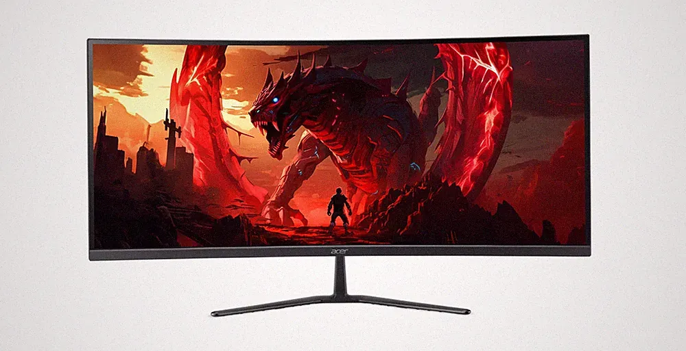 Acer Nitro ED340CUR X 34" 3440x1440 200Hz 300Nit 1ms 75x75 Curved Refurbished