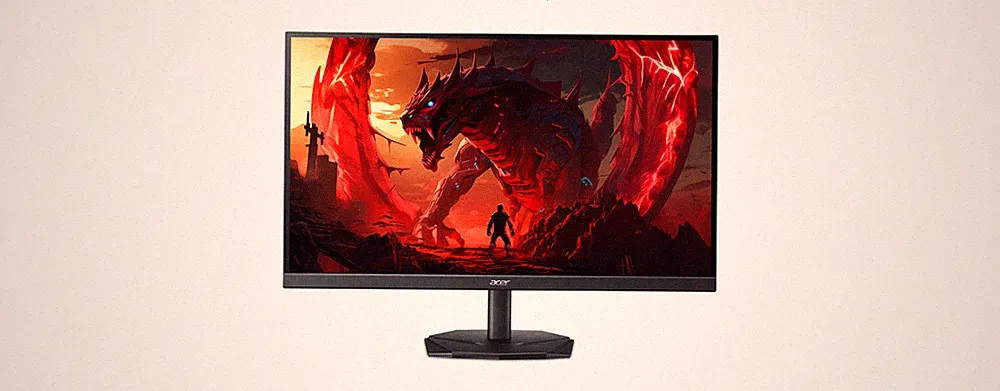 Acer Nitro KG1 27" IPS 2560x1440 200Hz 0.5ms 250Nits 16:9 Monitor Refurbished