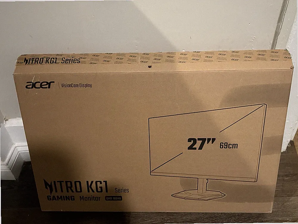 Acer Nitro KG271U 27-inch 240Hz IPS Display Monitor 2560x1440