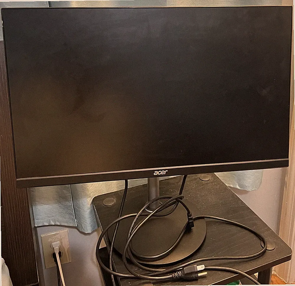 Acer Nitro XF243Y 23.8” IPS FHD Gaming Monitor with 1 CAT6 Ethernet cables
