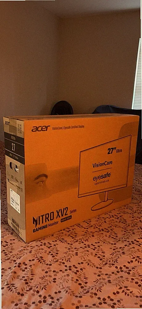 Acer Nitro XV272U 27-inch 1440p 180Hz Gaming Monitor - Box Never Opened
