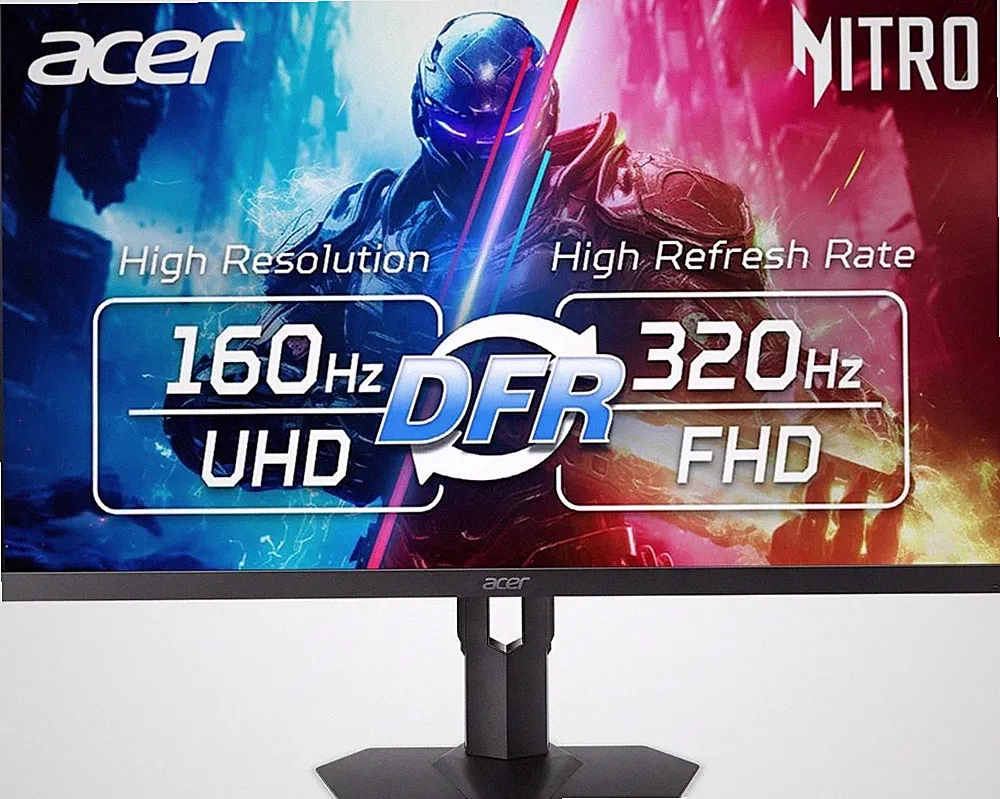 Acer Nitro XV325QK V3 31.5" 4K Monitor 250Nit 3840x2160 160Hz 0.5ms Refurbished
