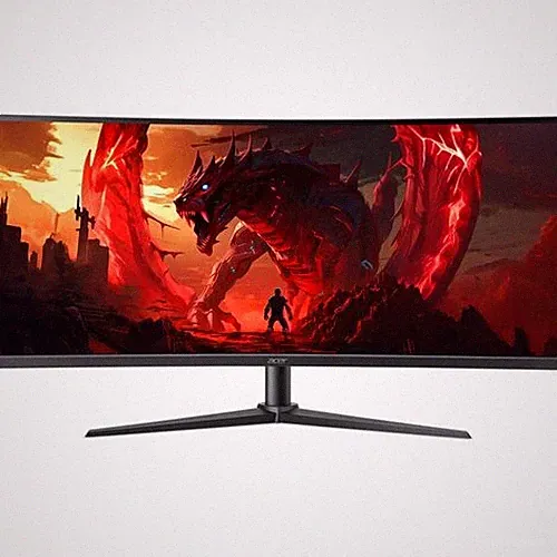 Acer Nitro XZ340CUR X0 34" Class UWQHD Gaming LCD Monitor - 21:9 - Black