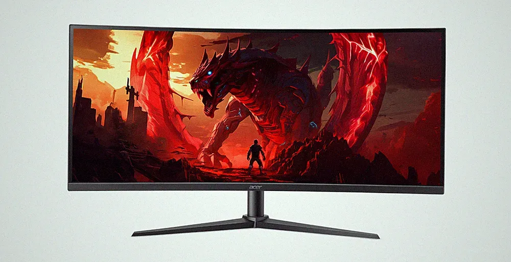 Acer Nitro XZ340CUR X0bmiiphx 34" Curved Gaming Monitor 3440x1440 200Hz 1ms