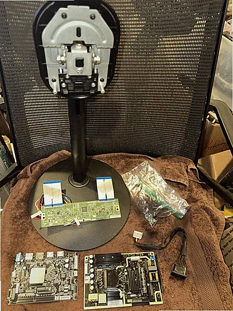 Acer Nitro XZ342CU Monitor 2-piece Stand +Main+Power Board #5504 z55b1 +T-Con