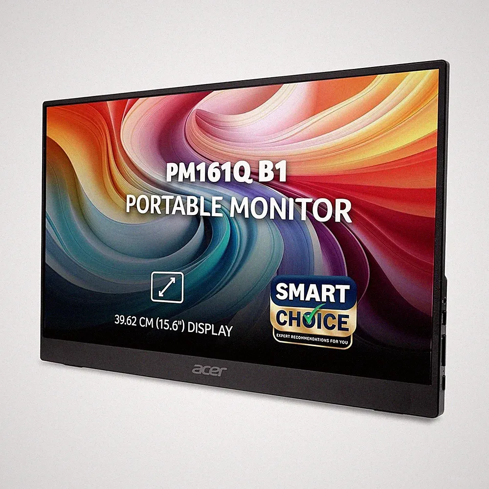 Acer PM161Q B1 15.6" FHD 1920x1080 60Hz 250Nit 7ms 75x75 VESA Portable Refurb
