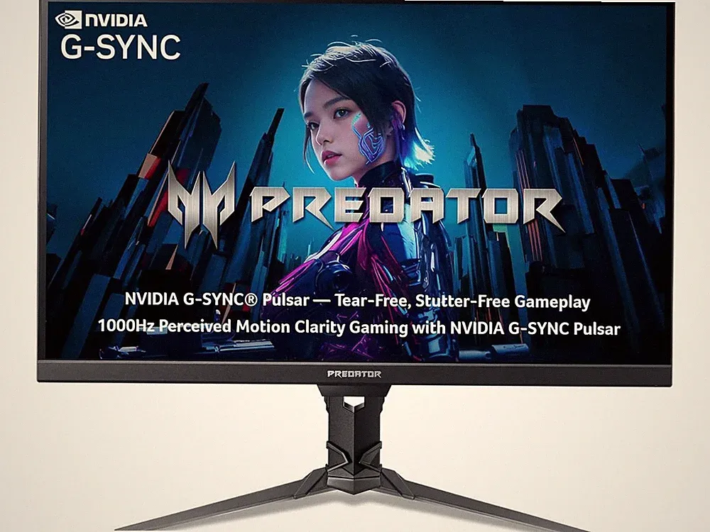 Acer Predator 27 inch QHD 2K 1440P 360Hz IPS NVIDIA G-SYNC PULSAR Technology