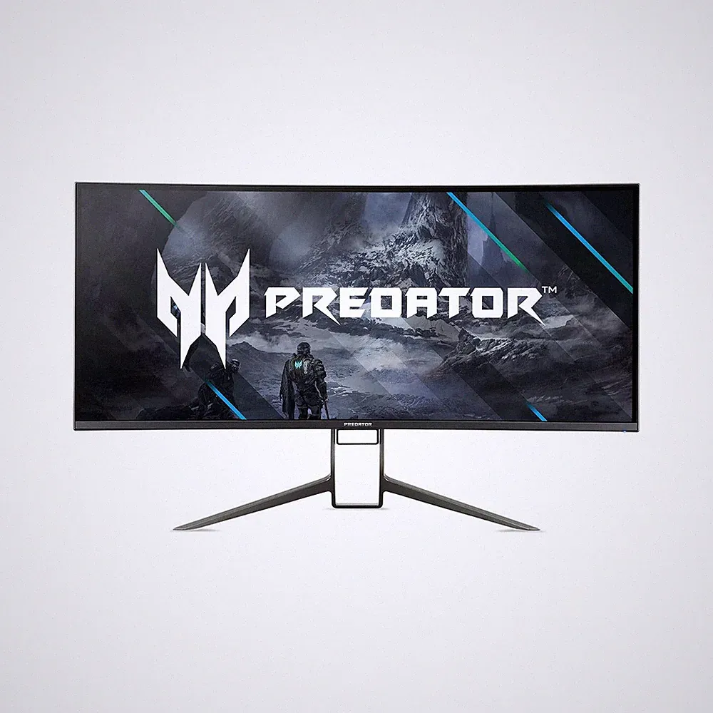 Acer Predator Gaming Monitor - Curved Screen Ultrawide QHD Display Port & HDMI