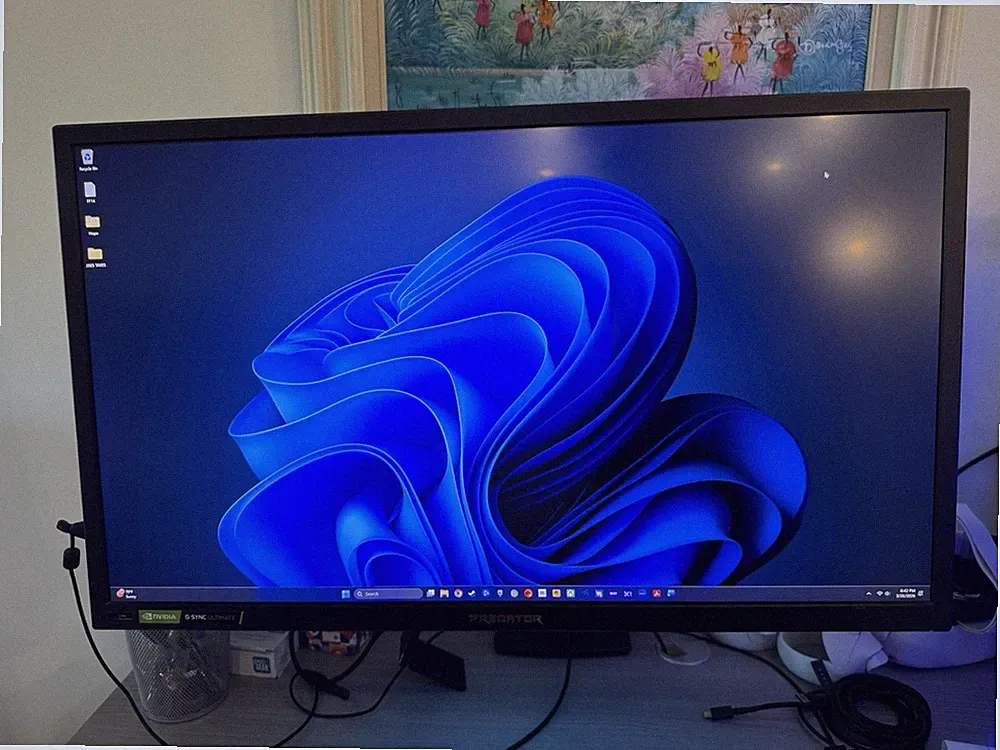 Acer Predator X27 Pbmiphzx 27" UHD IPS LED Gaming Monitor - Black