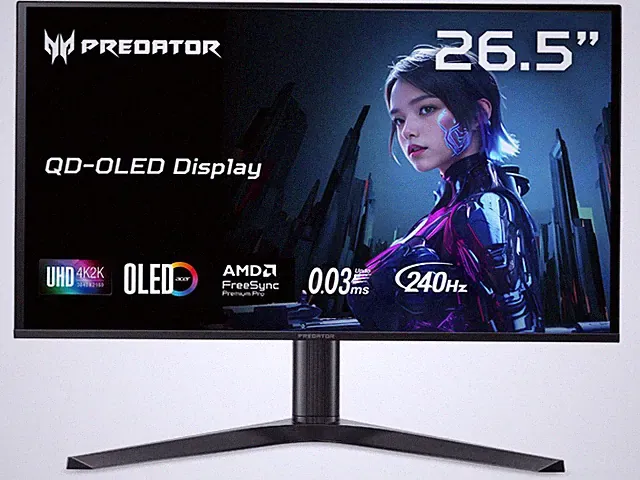 Acer Predator X27 X1bmiippruzx 26.5" 4K UHD (3840 x 2160) Widescreen Quantum Dot