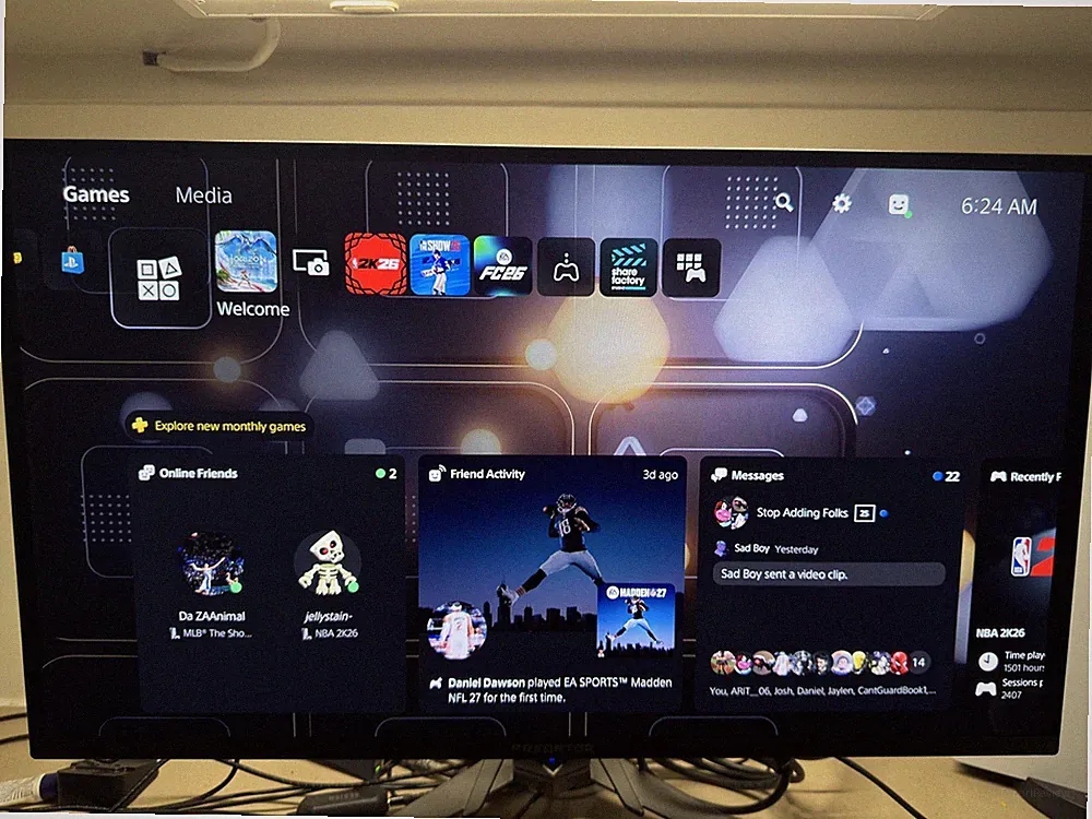 Acer - Predator X27U 27" WQHD QD-OLED 280Hz 0.03ms Pro Gaming Monitor