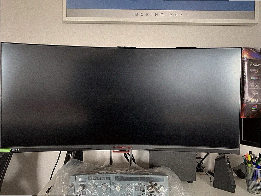 Acer Predator X34 34" 21:9 120 Hz QHD Ultrawide Curved Gaming Monitor
