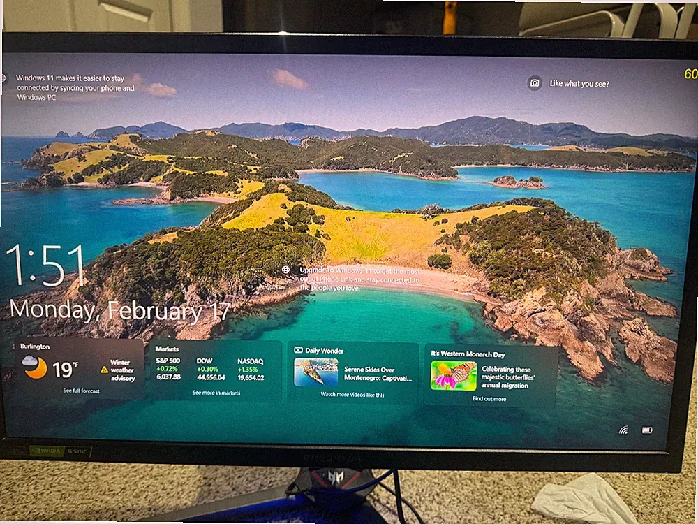 Acer Predator XB273K GP 27" 4K UHD 144Hz IPS Gaming Monitor - G-SYNC, HDR, DCI-P