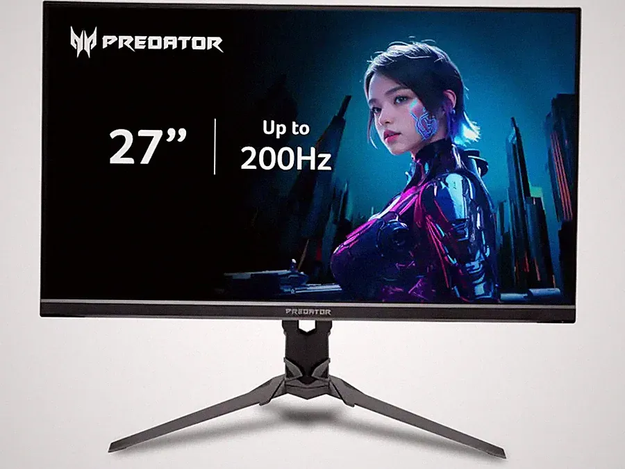 Acer Predator XB273U X1 27" Monitor, HDR400, 0.5ms Response, 200Hz Refresh Rate