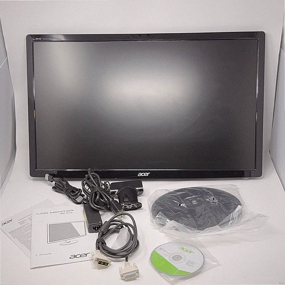 Acer S271HL 27" Widescreen LED LCD Monitor 1920x1080 HDMI DVI