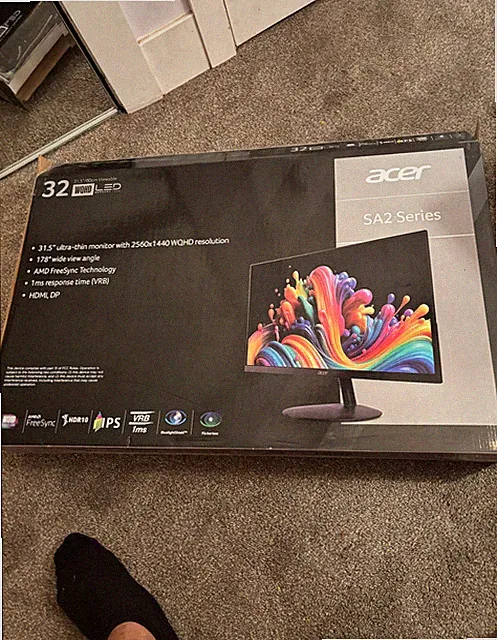 Acer SA2 Series 32'' Monitor SA322QU