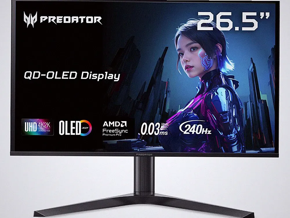 Acer UM.GXXAA.109 Predator X27 27" 4K OLED Monitor Black