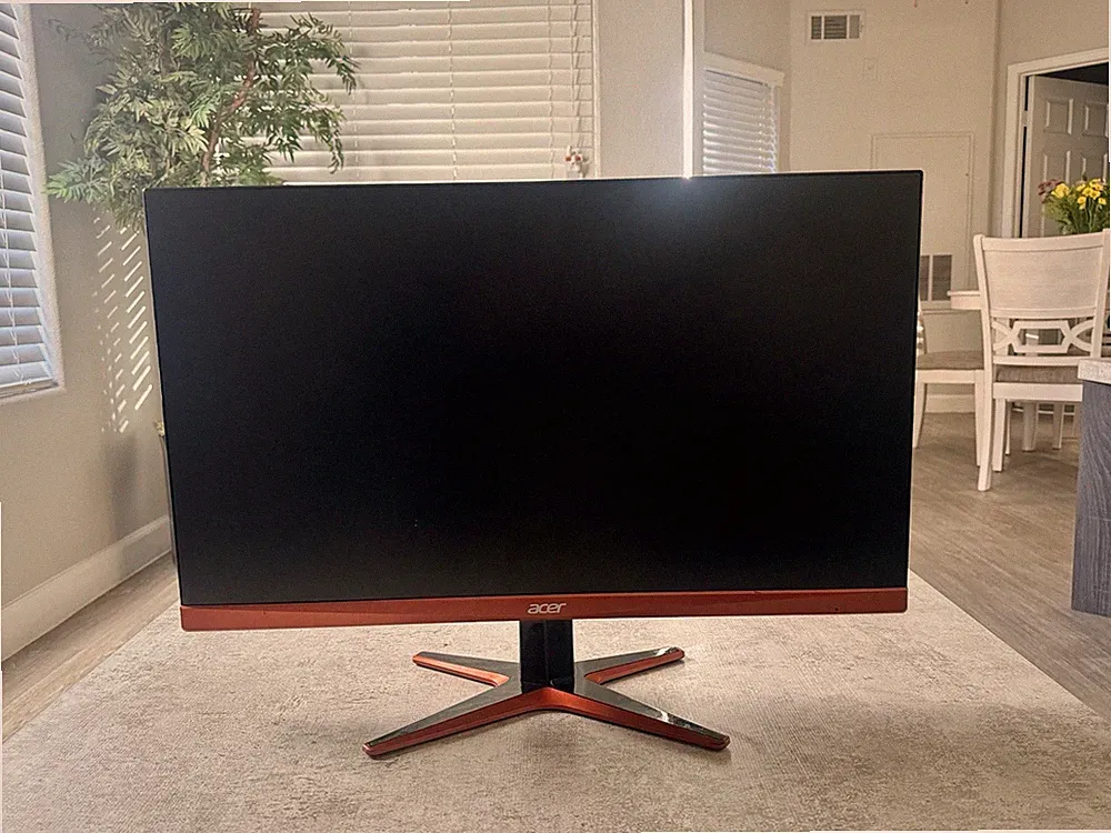 AcerKG241Q 24 Gaming Monitor 1080p 144Hz HDMDisplayPort Excellent Condition New
