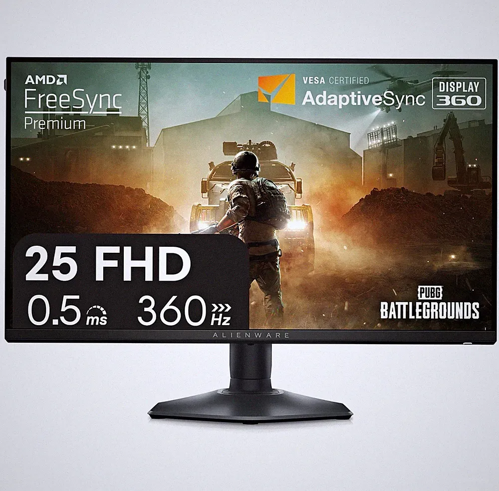 Alienware 24.5 in 360hz gaming monitor AW2523HF 1920x1080