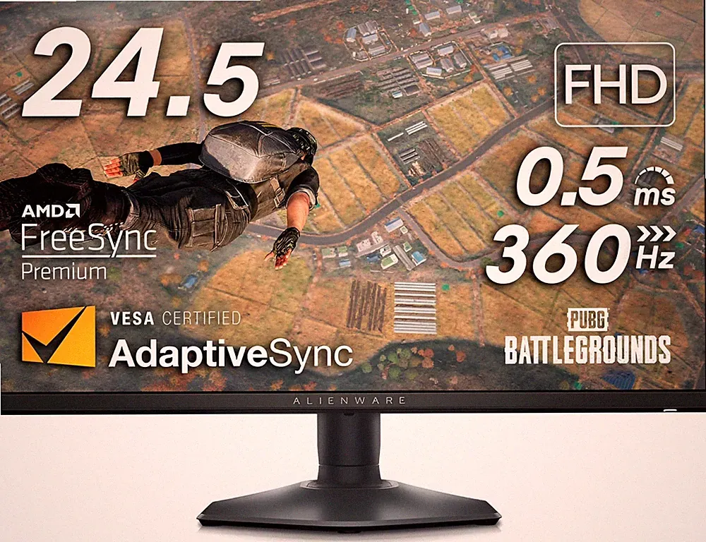 Alienware 25 Gaming Monitor - AW2523HF - 24.5 in - 360 hz - 0.5 ms