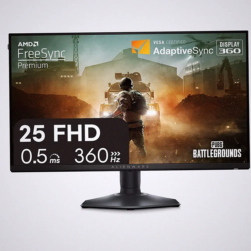 Alienware 25 Gaming Monitor - AW2523HF, 360 Hz Display, 1920 X 1080, LED