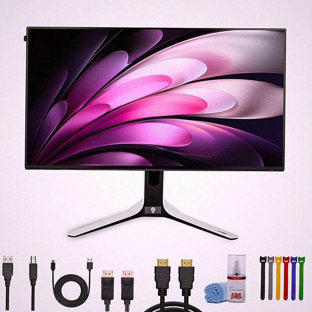 Alienware 27" 1440p 280Hz Gaming Monitor, 6ft Gold Plated Cable, HDMI Cable