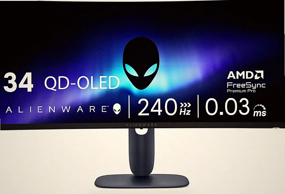 Alienware 34 240Hz QD-OLED Curved Gaming Monitor - AW3425DW - 34.2-Inch WQHD (34