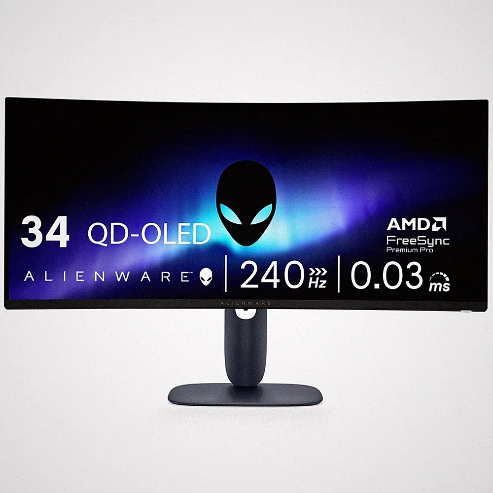 Alienware 34 240Hz QD-OLED Curved Gaming Monitor - AW3425DW - 34.2-inch WQHD...