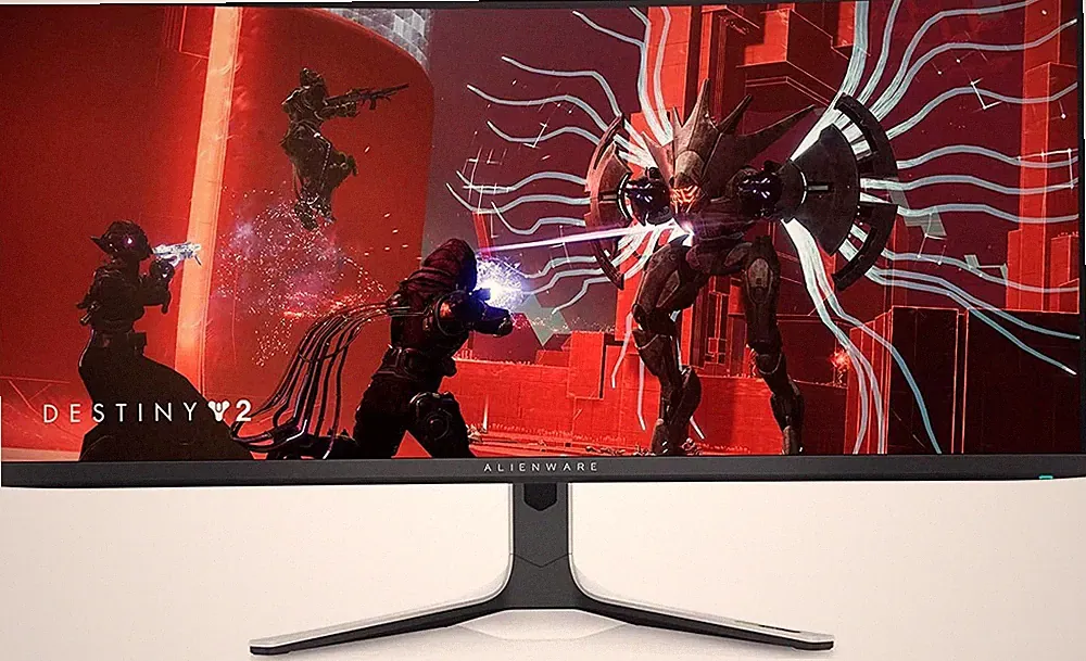 Alienware 34 Inch Curved PC Gaming Monitor, 3440 x 1440p Resolution, Quantum Dot