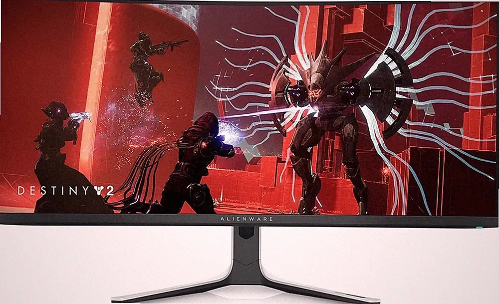 Alienware 34 Inch Curved PC Gaming Monitor, 3440 x 1440p Resolution, Quantum Dot