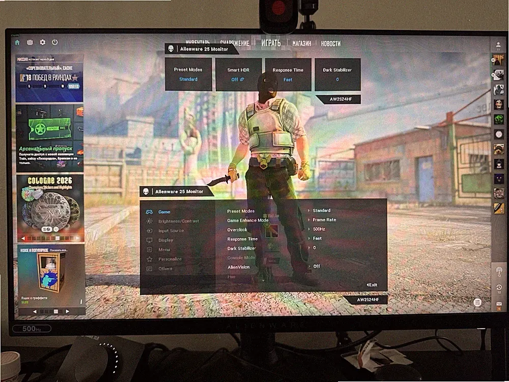 Alienware AW2524HF 24.5” 500Hz Gaming Monitor – Excellent Condition