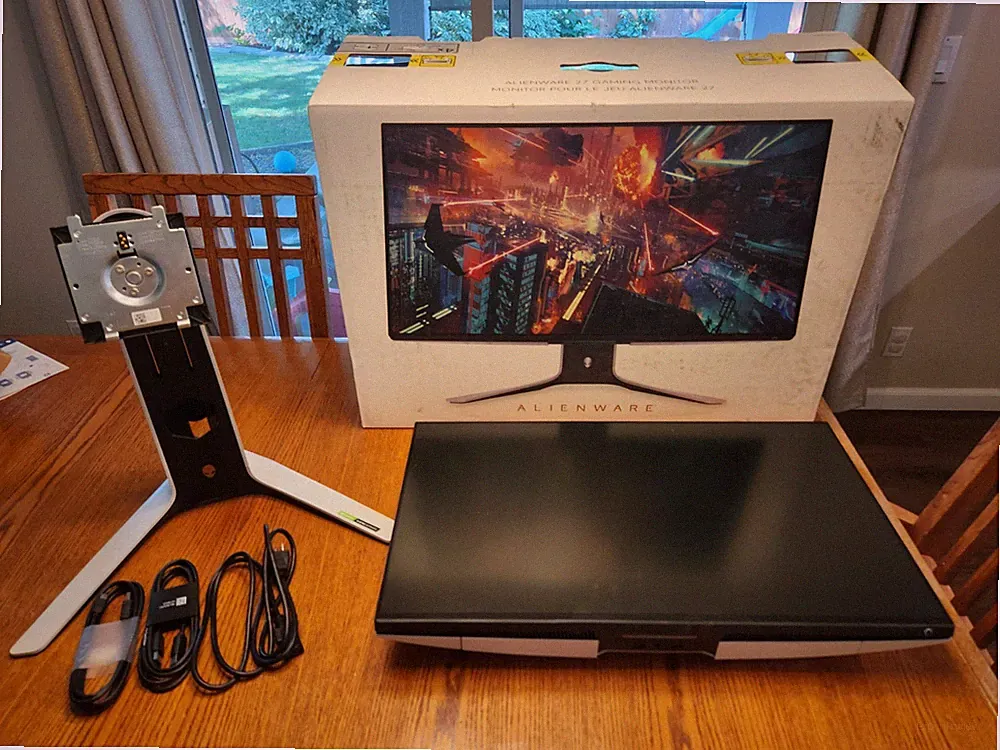 Alienware AW2721D 27" WQHD IPS LED Gaming Monitor - Excellent Condition