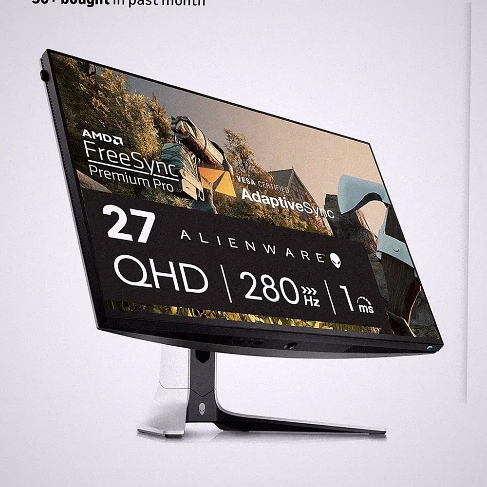 Alienware AW2723DF 27" QHD Gaming Monitor 240Hz 1ms G-Sync FreeSync White