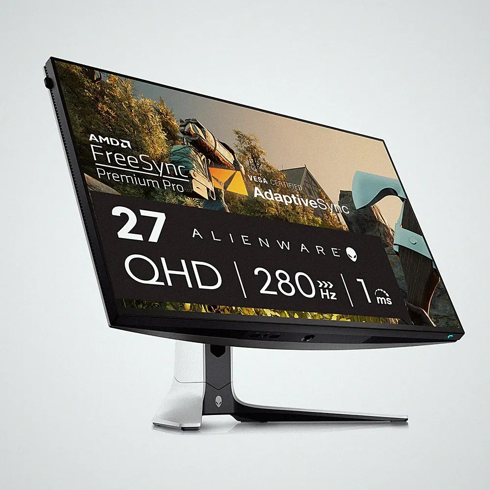 Alienware AW2723DF Gaming Monitor 27-in 2560 x 1440 240Hz Display DP 1.4