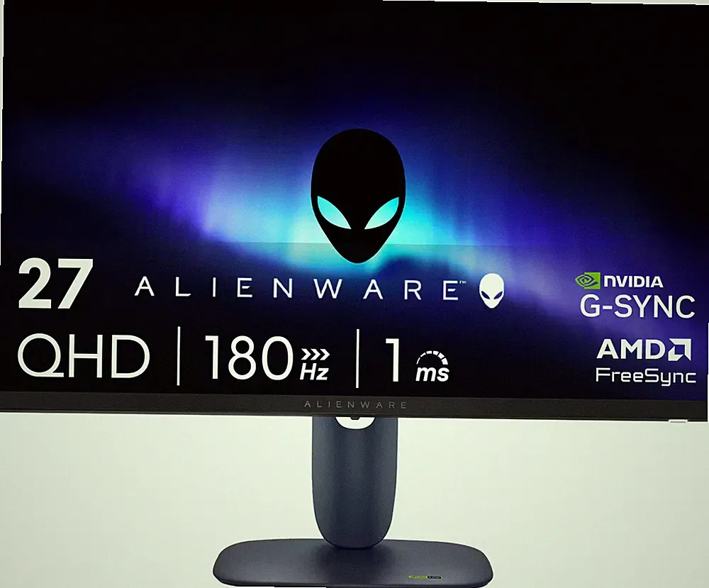 Alienware - AW2725DM 27" IPS LED QHD 180Hz 1ms FreeSync and G-Sync Compatible...
