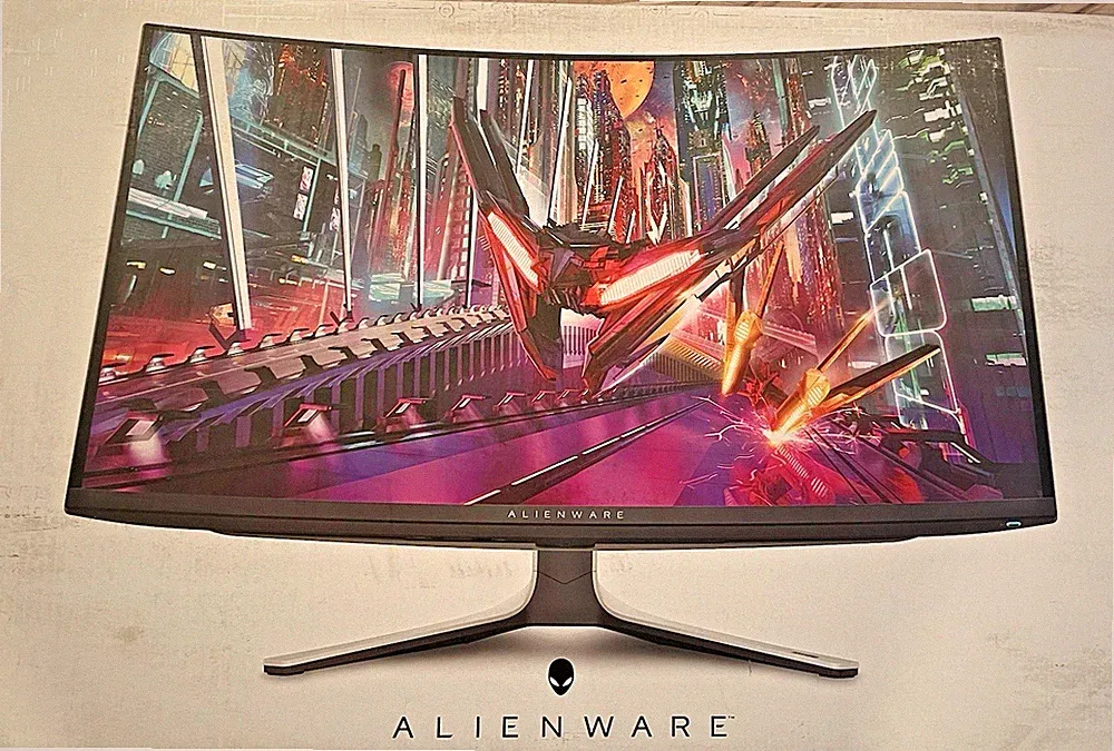 Alienware AW3225QF 32in Curved OLED 4K 240Hz Gaming Monitor HDMI/DP