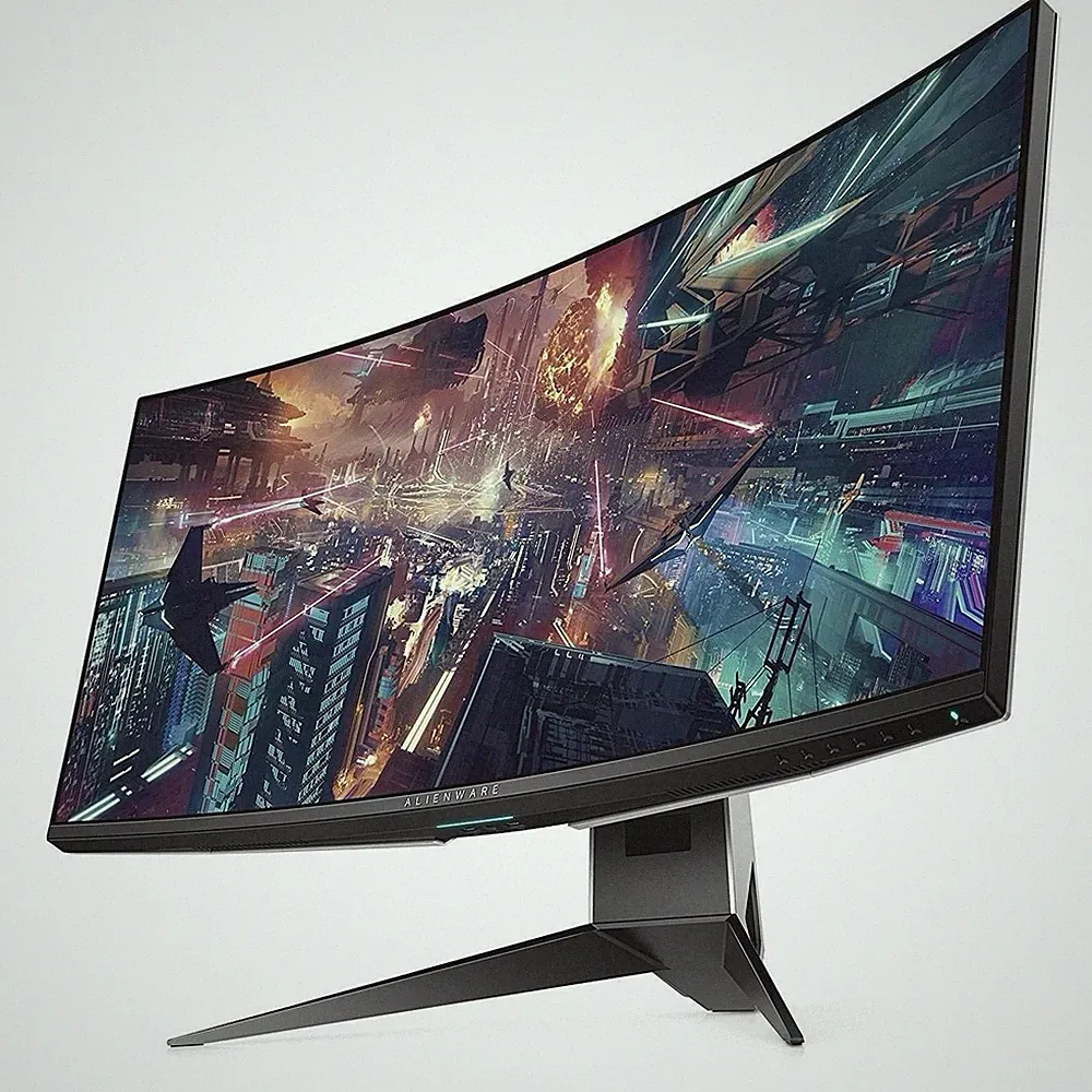 Alienware AW3418DW 34” Curved UltraWide QHD IPS LCD Gaming Monitor 120Hz G-Sync