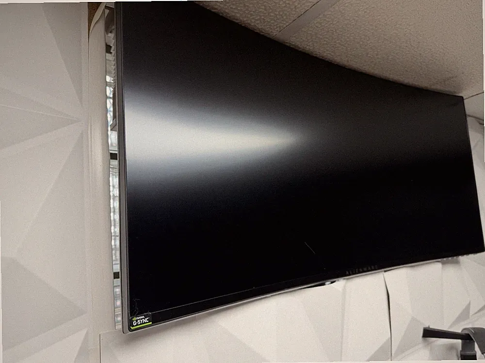 Alienware AW3418DW Curved 34" Gaming Monitor LCD 3440x1440 120Hz Black