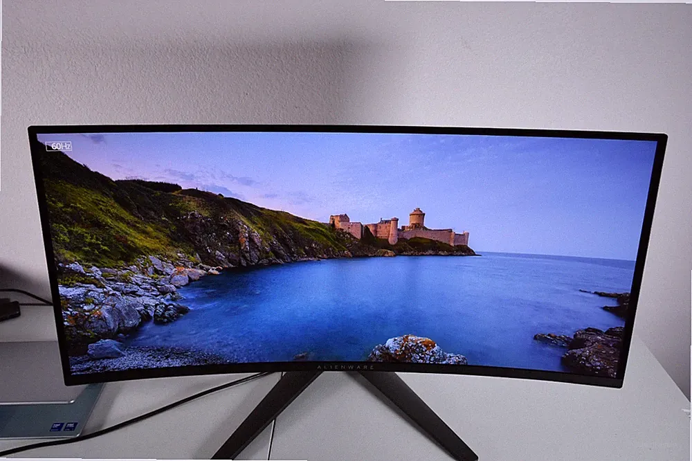 Alienware AW3423DW 34" Curved OLED Monitor 21:9 3440x1440 175Hz Black