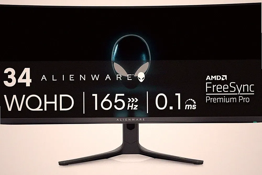 Alienware AW3423DWF Curved QD-OLED Gaming Monitor - 34-inch - 165Hz 0.1 ms