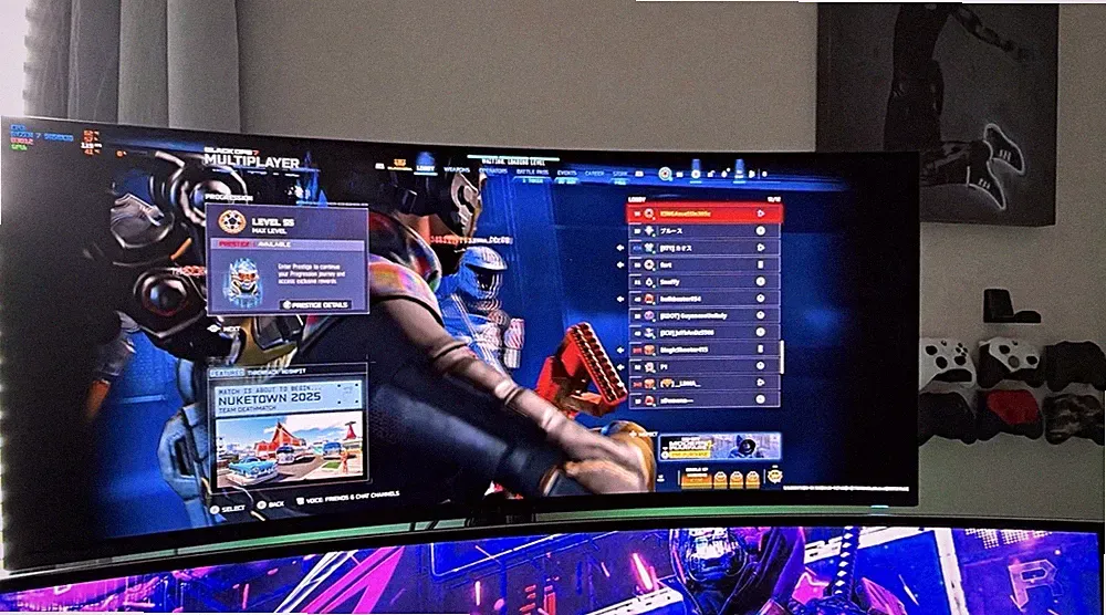 Alienware AW3425DW 34.2" Curved QD-OLED Gaming Monitor 240Hz 3440x1440