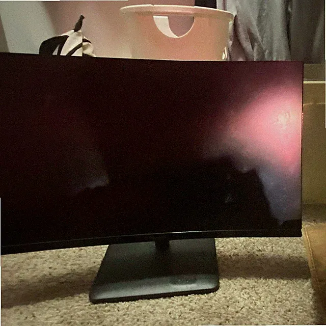 All black Curved 165Hz Aopen Fire legend Monito